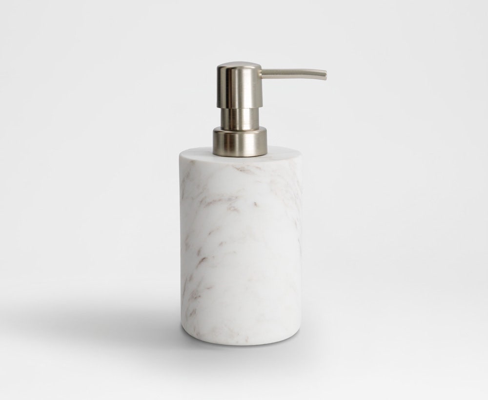 Savora - Edler Seifenspender in Naturstein-Optik
