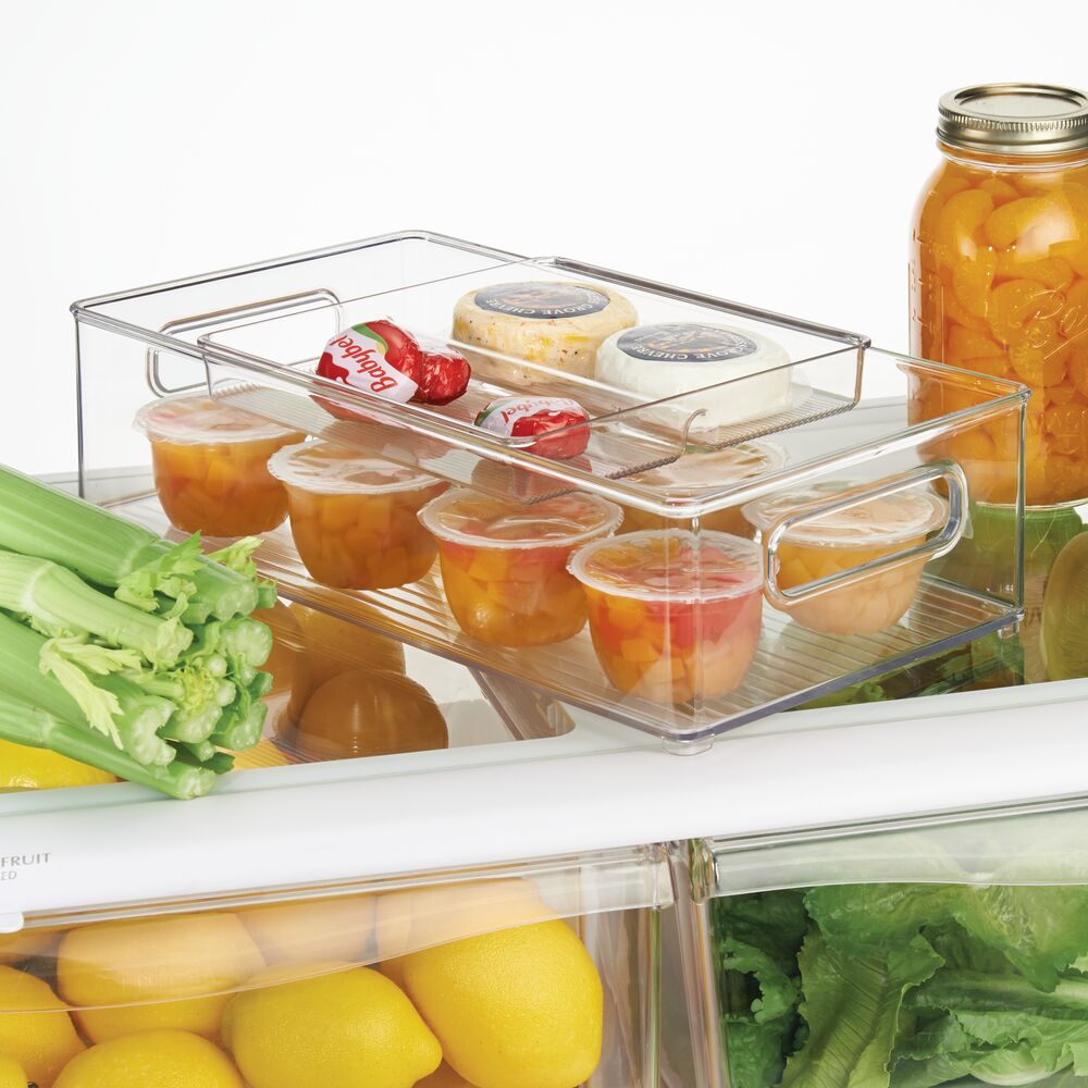 Badezimmer-Organizer "Linis" - tief, klar, recycelt