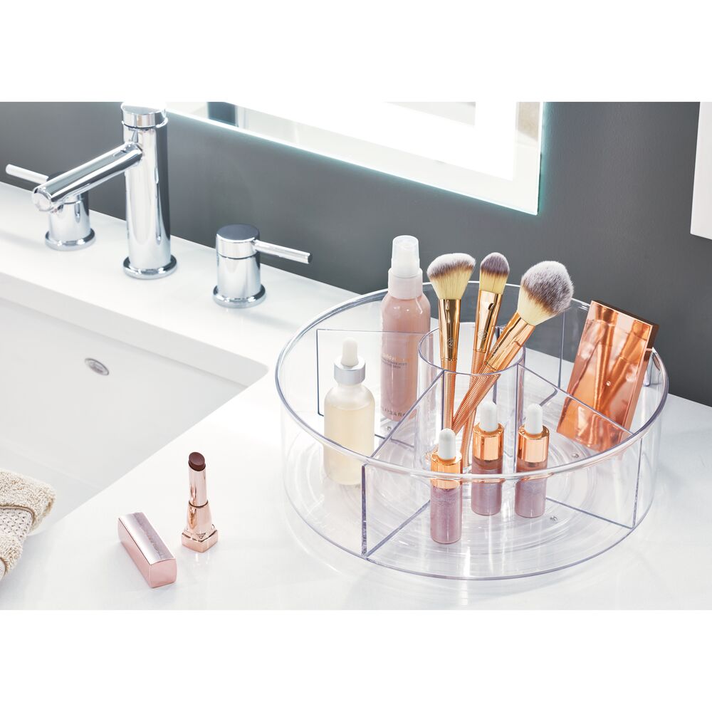 Dreh-Organizer "Clario Spin" - 23cm, mit Griffen, klar