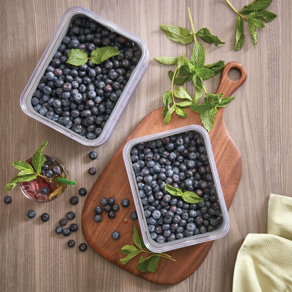 Frische-Box „Clario MiniFresh“ – stapelbar, mit Abtropfeinsatz