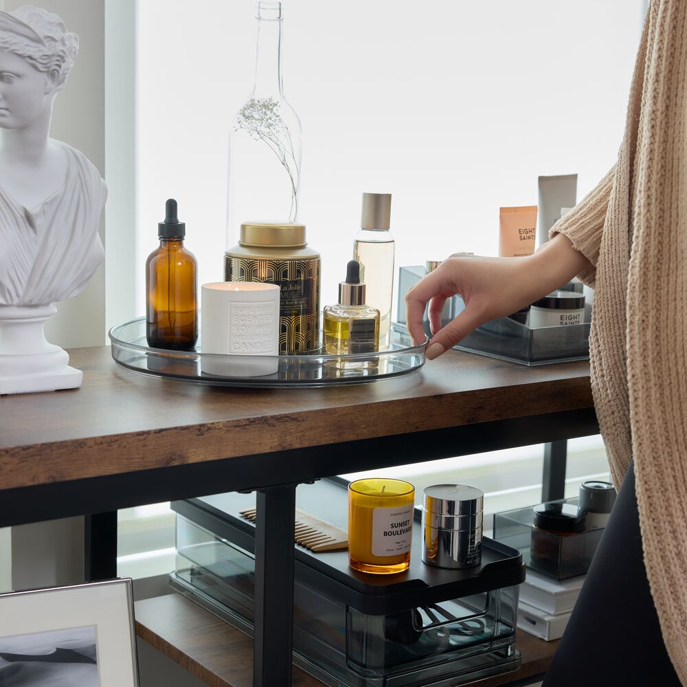 Kosmetik-Organizer "Spinara" - drehbar, mit herausnehmbaren Einsatz