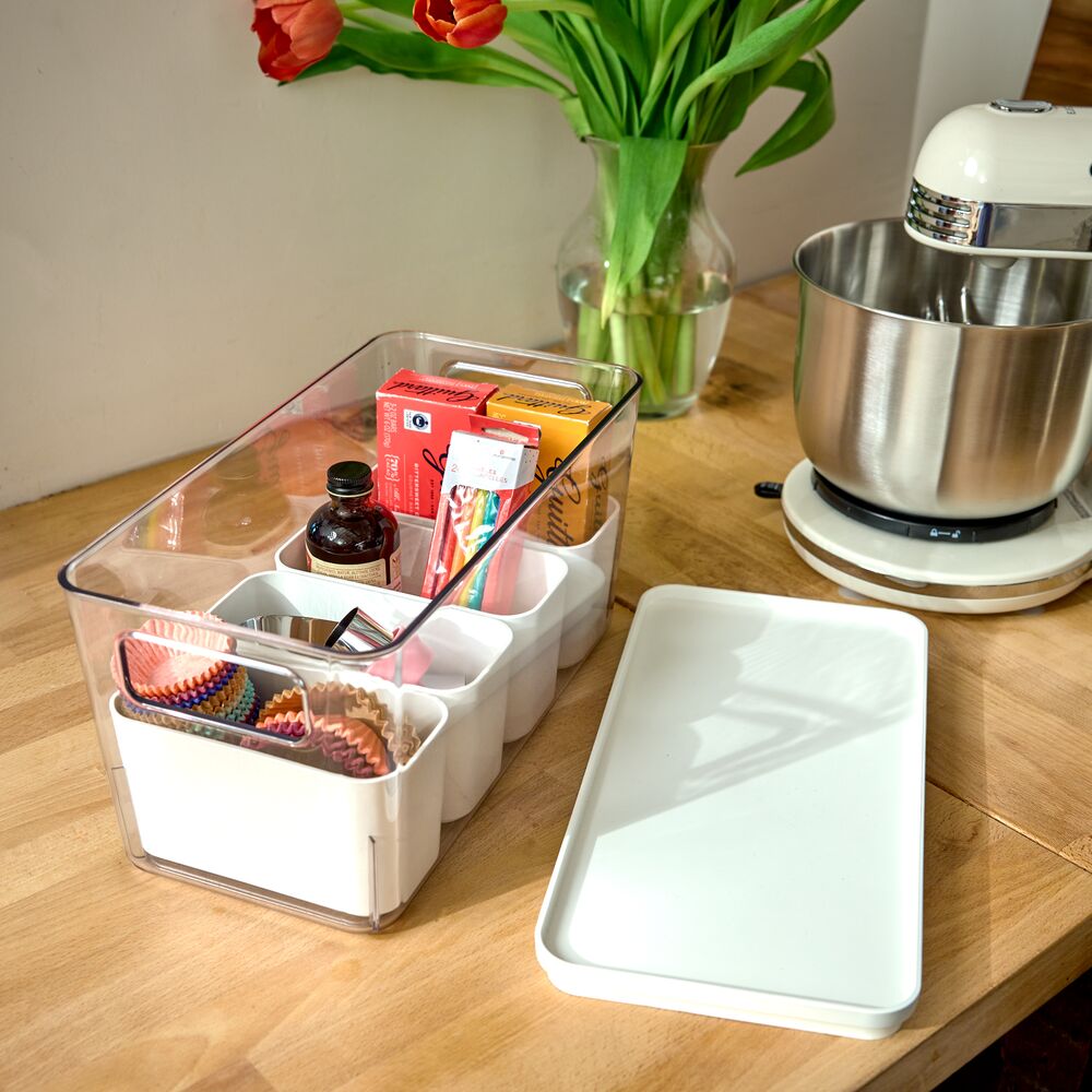 Aufbewahrungs-Set "Nestora Mini" - 5-teilig, mit Deckel, stapelbar