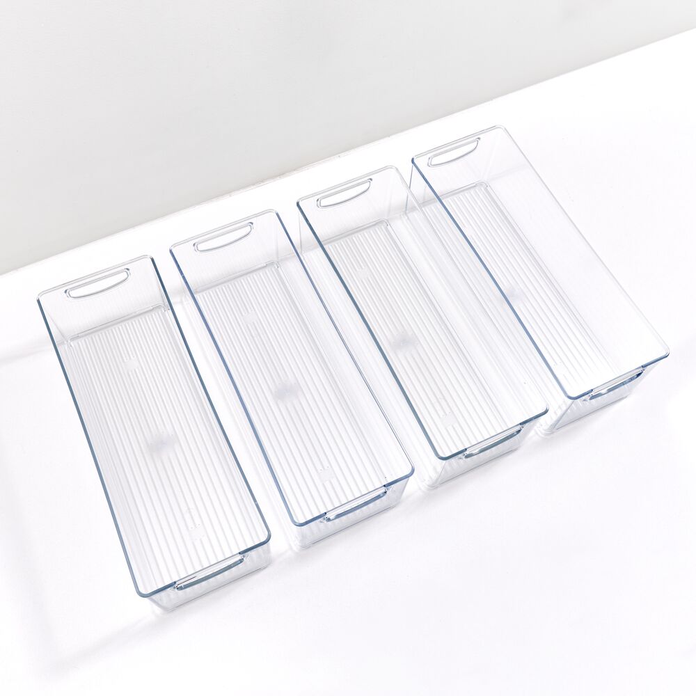 Organizer-Set „Clario ClearSet 4“ – vielseitig & stapelbar, klar