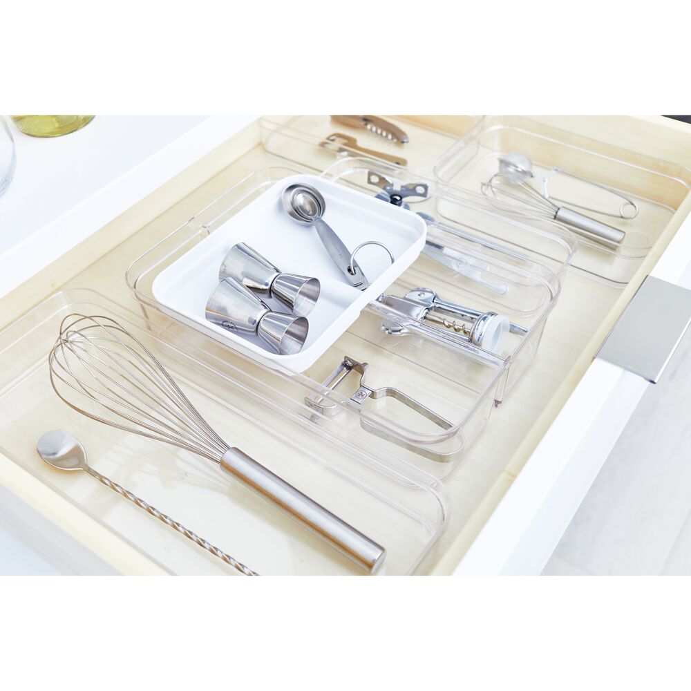 Schubladen-Organizer „Clario Stack“ – stapelbar, klar