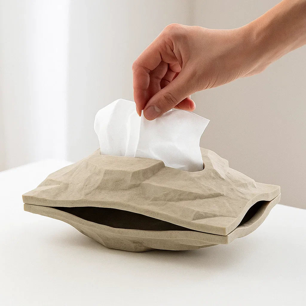 Aurella – Steinoptik Taschentuchbox