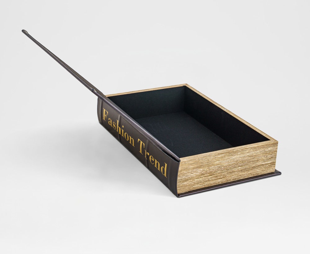 Noir Luxe - Buchboxen-Set in Schwarz & Gold (2-teilig)