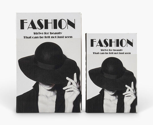 Monochrome Duo - Buchboxen-Set Schwarz & Weiß (2-teilig)