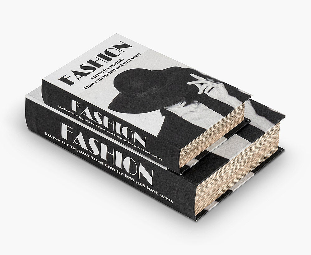 Monochrome Duo - Buchboxen-Set Schwarz & Weiß (2-teilig)