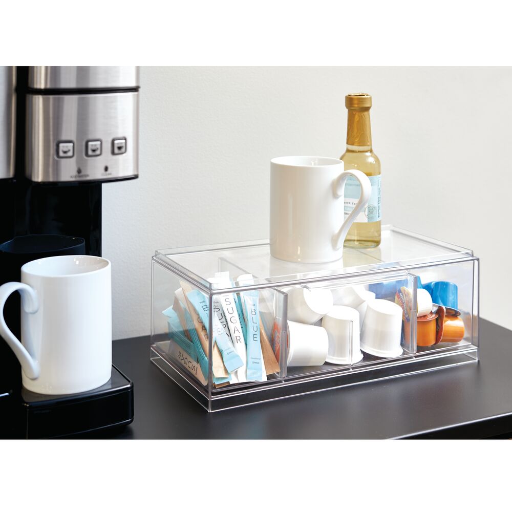 Tee-Organizer „Clario TeaBox“ – stapelbar, klar