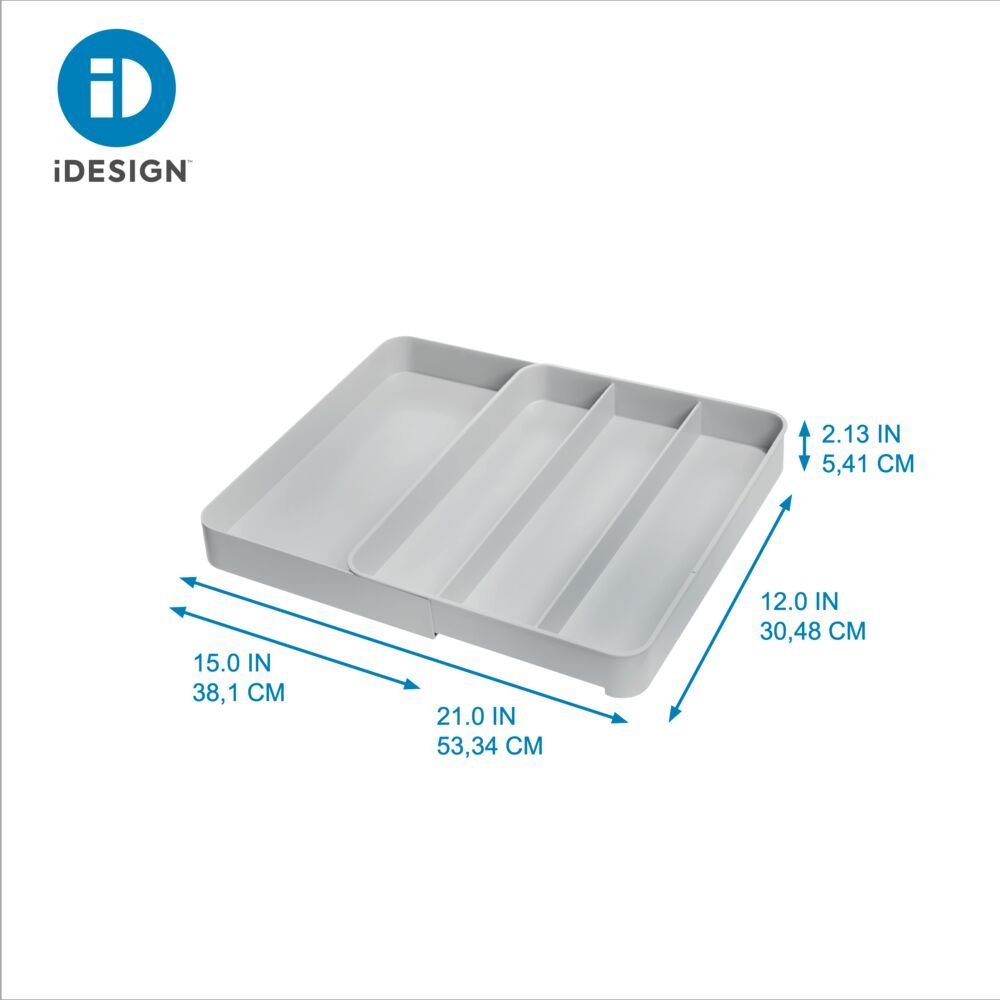 Küchen-Accessoire-Set "Ecolina" - aus recyceltem Kunststoff, grau