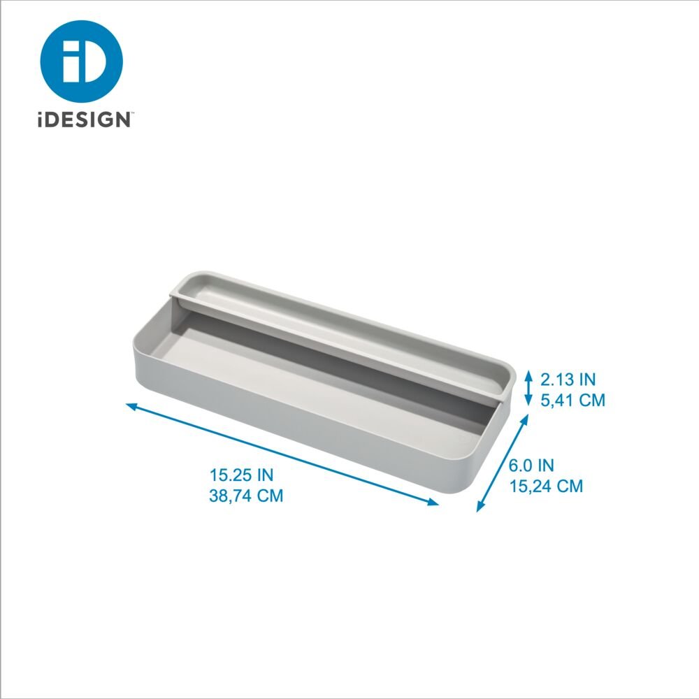 Küchen-Accessoire-Set "Ecolina" - aus recyceltem Kunststoff, grau