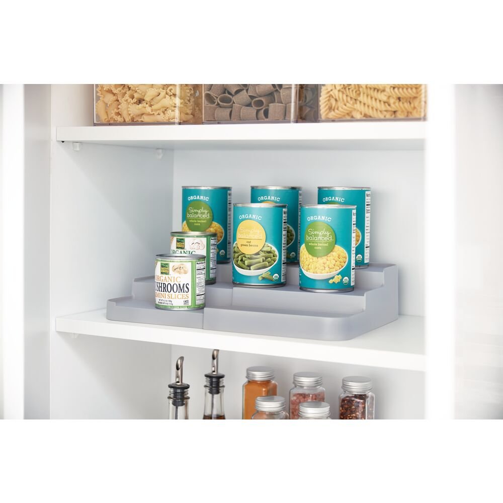 Küchen-Accessoire-Set "Ecolina" - aus recyceltem Kunststoff, grau